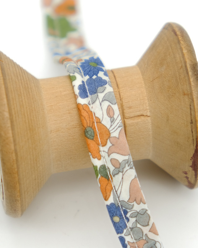 Passepoil Liberty Poppy Forest Ocre - Maison Klem